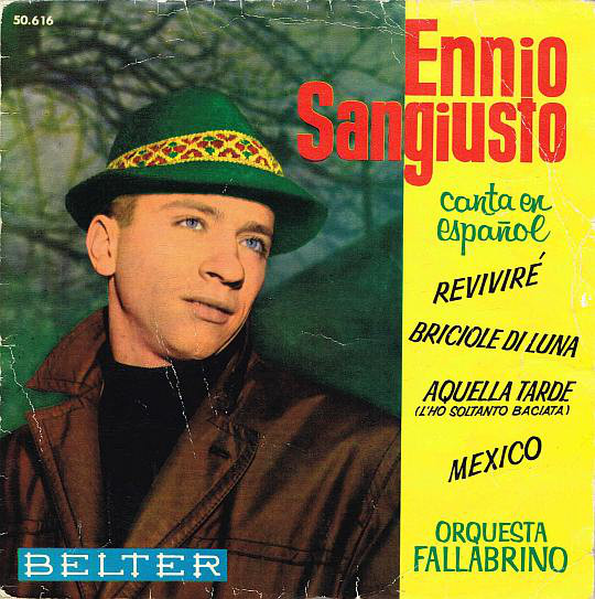 Ennio Sangiusto canta en español