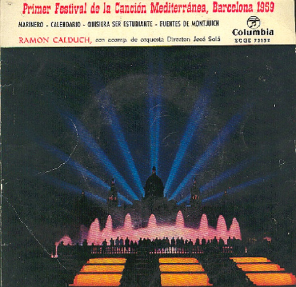 Primer Festival de la Canción Mediterránea, 1959